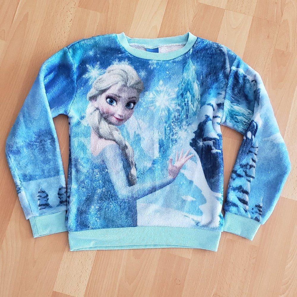 Blue ELSA DISNEY soft sweater (kids)